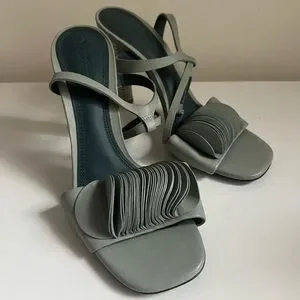 Mercedes Castillo Olenna Heel (all over leather) (NWOT)